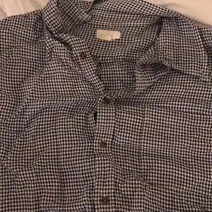Long sleeve J. Crew button down shirt.